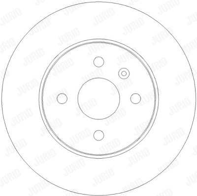Jogo de 2 discos de travão