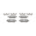 Jogo de 4 pastilhas de travão