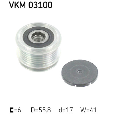 Roda livre do alternador