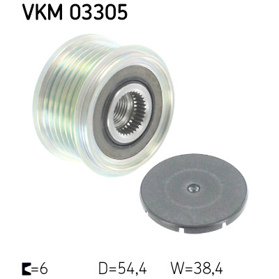 Roda livre do alternador