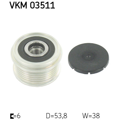 Roda livre do alternador