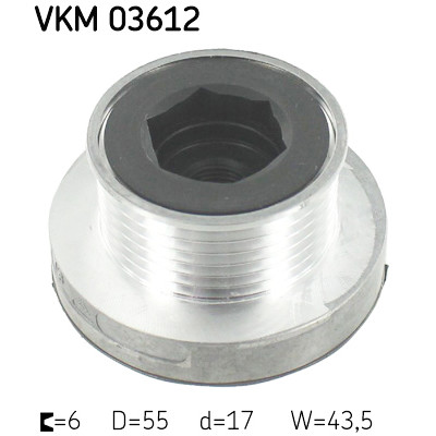 Roda livre do alternador