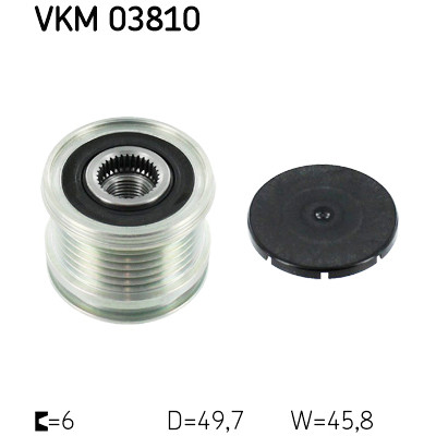 Roda livre do alternador