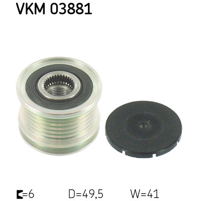 Roda livre do alternador