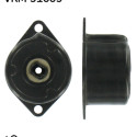 Rolo tensor, correia trapezoidal estriada