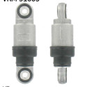 Rolo tensor, correia trapezoidal estriada