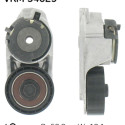 Rolo tensor, correia trapezoidal estriada