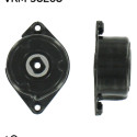Rolo tensor, correia trapezoidal estriada