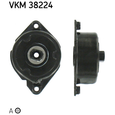 Rolo tensor, correia trapezoidal estriada