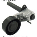 Rolo tensor, correia trapezoidal estriada