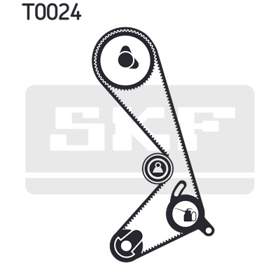 Jogo de correias dentadas