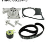 Bomba de água + kit de correia dentada SKF VKMC 06134-3