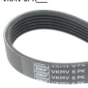 Correia trapezoidal nervurada SKF VKMV 6PK1805