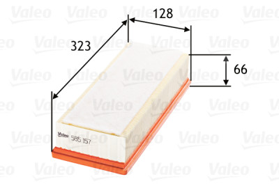Filtro de ar VALEO 58.51.57