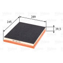 Filtro de ar VALEO 585-245