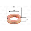 Filtro de ar VALEO 585717