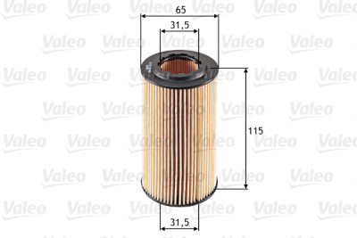 Filtro de óleo VALEO 586501