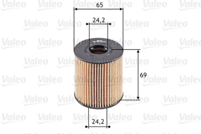 Filtro de óleo VALEO 586503
