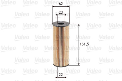 Filtro de óleo VALEO 586517