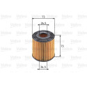 Filtro de óleo VALEO 586523