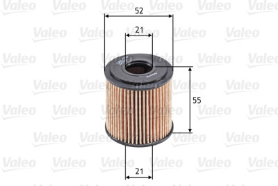 Filtro de óleo VALEO 586540