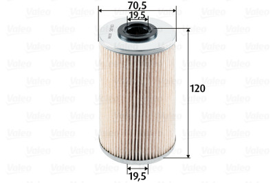 Filtro de combustível VALEO 587913