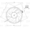 Ventilador, refrigeração do motor