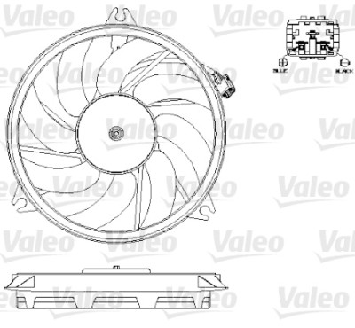 Ventilador, refrigeração do motor