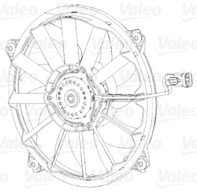 Ventilador, refrigeração do motor
