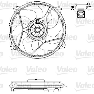 Ventilador, refrigeração do motor