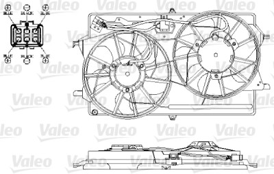 Ventilador, refrigeração do motor
