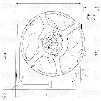 Ventilador, refrigeração do motor