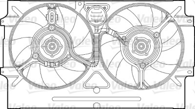 Ventilador, refrigeração do motor