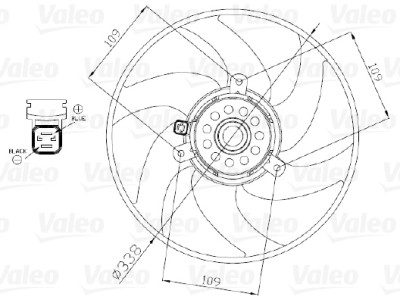 Ventilador, refrigeração do motor