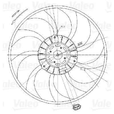 Ventilador, refrigeração do motor