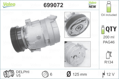 Compressor, ar condicionado
