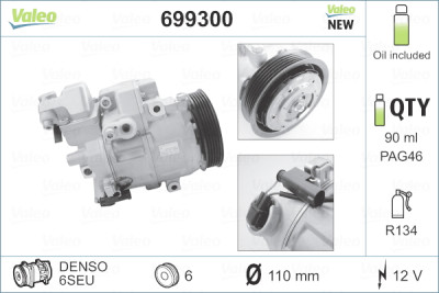 Compressor, ar condicionado