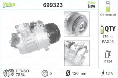 Compressor, ar condicionado