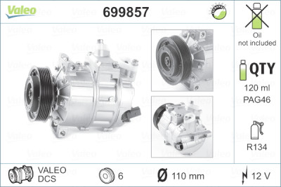 Compressor, ar condicionado