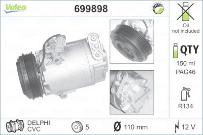 Compressor, ar condicionado