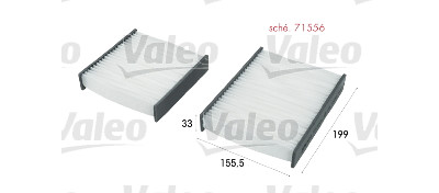 Filtro, aire habitáculo CLIMFILTER COMFORT