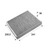 Filtro, aire habitáculo CLIMFILTER PROTECT