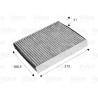 Filtro, aire habitáculo CLIMFILTER PROTECT