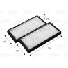 Filtro, aire habitáculo CLIMFILTER COMFORT