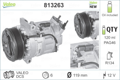 Compressor, ar condicionado