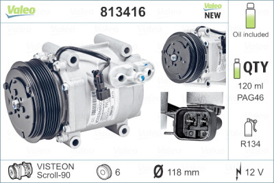 Compressor, ar condicionado