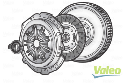 Kit de Embreagem KIT4P. Conversão de Volante Bimassa para Monomassa VALEO 835071