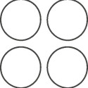 Jogo de juntas, colector de admissão