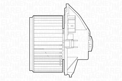 Motor elétrico, ventilador do habitáculo