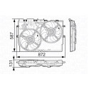 Ventilador, refrigeração do motor